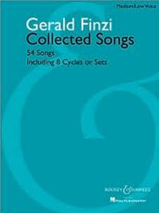 Gerald Finzi Collected Songs: 54 Songs, Including 8 Cycles or Sets score cover